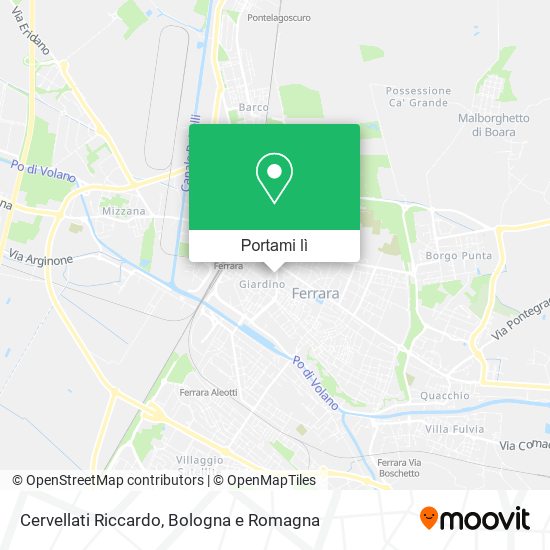 Mappa Cervellati Riccardo