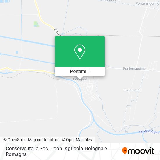 Mappa Conserve Italia Soc. Coop. Agricola