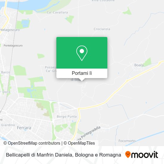 Mappa Bellicapelli di Manfrin Daniela