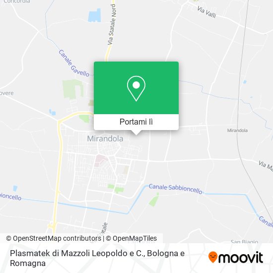 Mappa Plasmatek di Mazzoli Leopoldo e C.