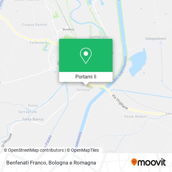 Mappa Benfenati Franco