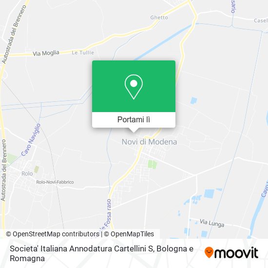 Mappa Societa' Italiana Annodatura Cartellini S
