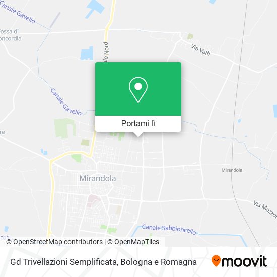 Mappa Gd Trivellazioni Semplificata