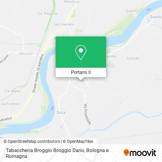 Mappa Tabaccheria Broggio Broggio Dario
