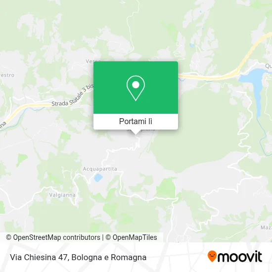 Mappa Via Chiesina  47