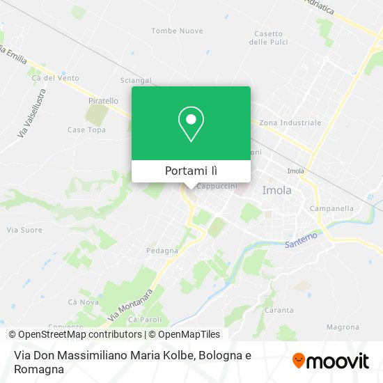 Mappa Via Don Massimiliano Maria Kolbe