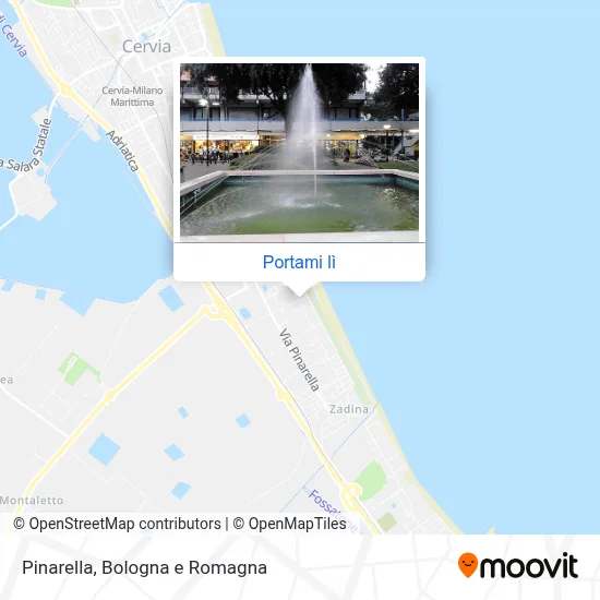 Mappa Pinarella