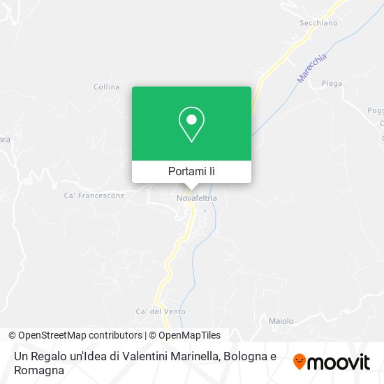 Mappa Un Regalo un'Idea di Valentini Marinella