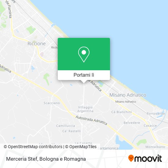 Mappa Merceria Stef