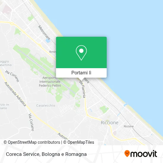 Mappa Coreca Service