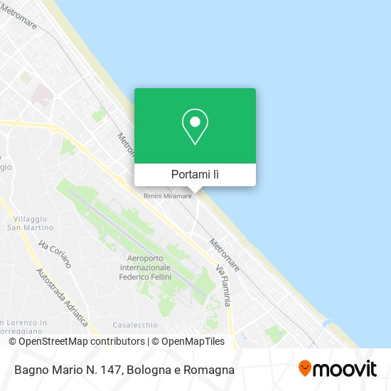 Mappa Bagno Mario N. 147