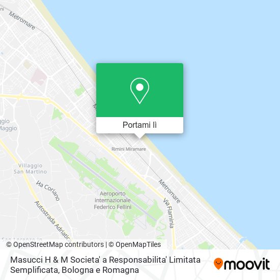Mappa Masucci H & M Societa' a Responsabilita' Limitata Semplificata