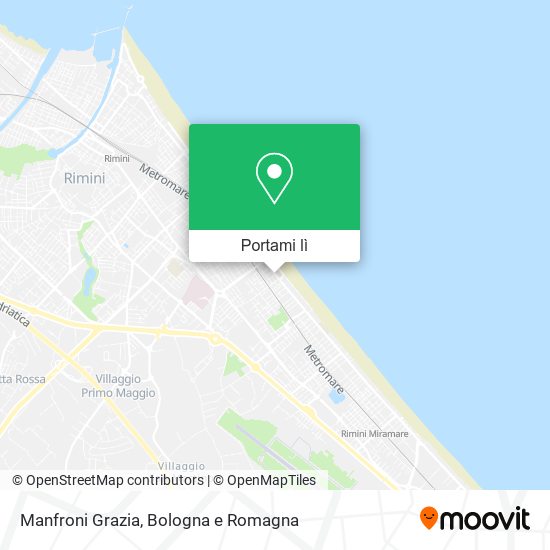 Mappa Manfroni Grazia
