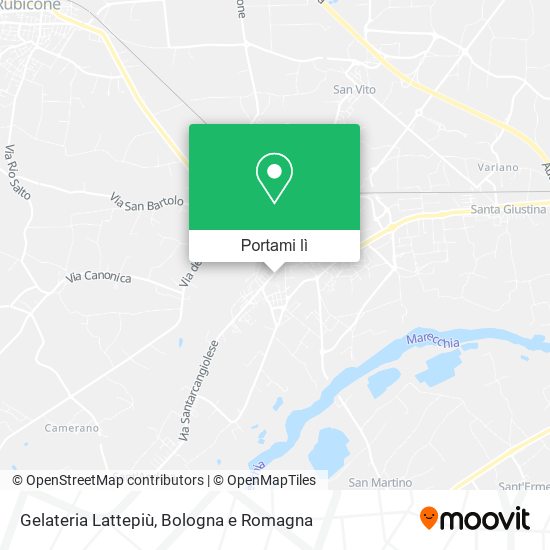 Mappa Gelateria Lattepiù