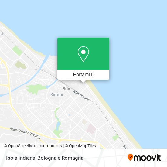 Mappa Isola Indiana