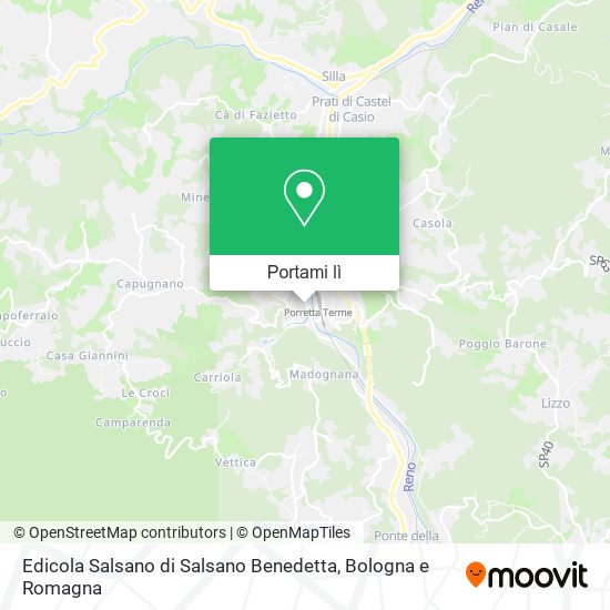 Mappa Edicola Salsano di Salsano Benedetta