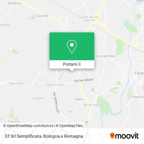 Mappa Ef Srl Semplificata
