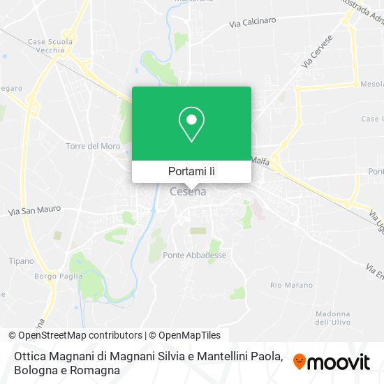 Mappa Ottica Magnani di Magnani Silvia e Mantellini Paola