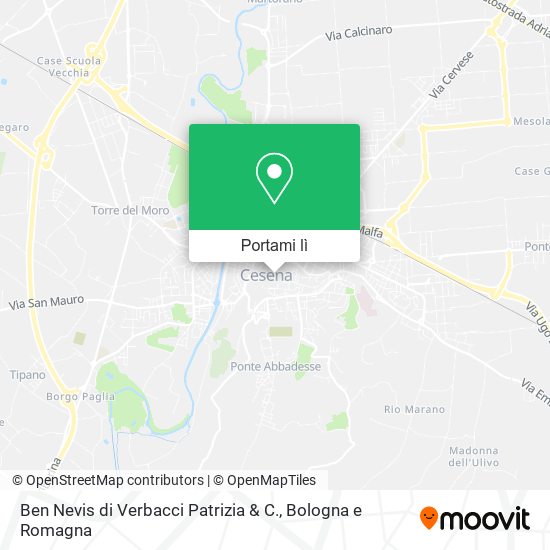 Mappa Ben Nevis di Verbacci Patrizia & C.