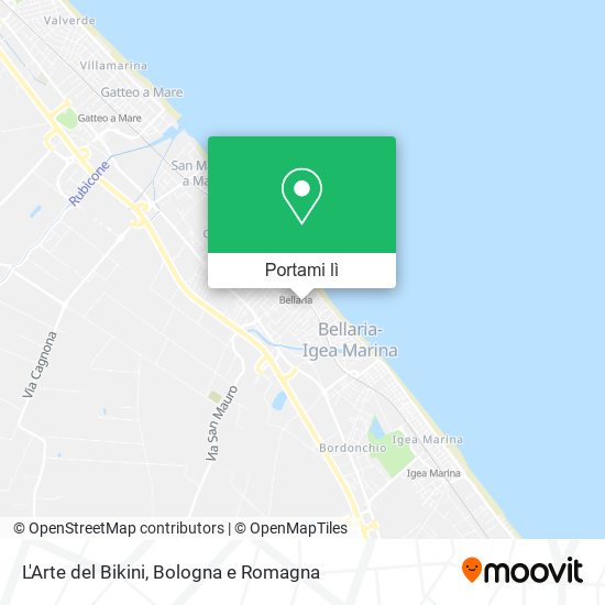 Mappa L'Arte del Bikini