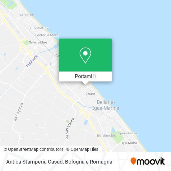 Mappa Antica Stamperia Casad
