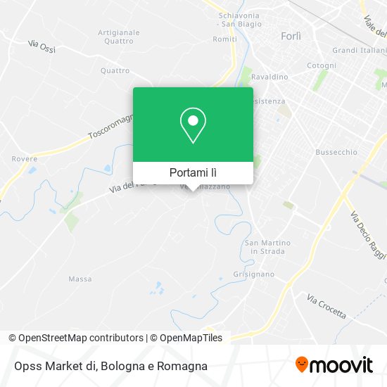 Mappa Opss Market di