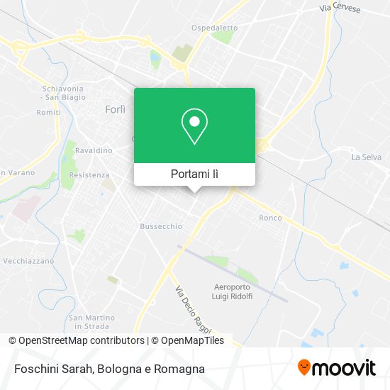 Mappa Foschini Sarah