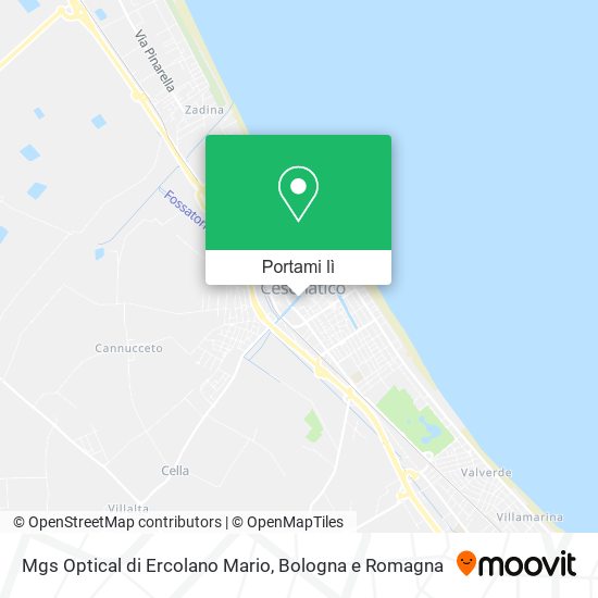 Mappa Mgs Optical di Ercolano Mario