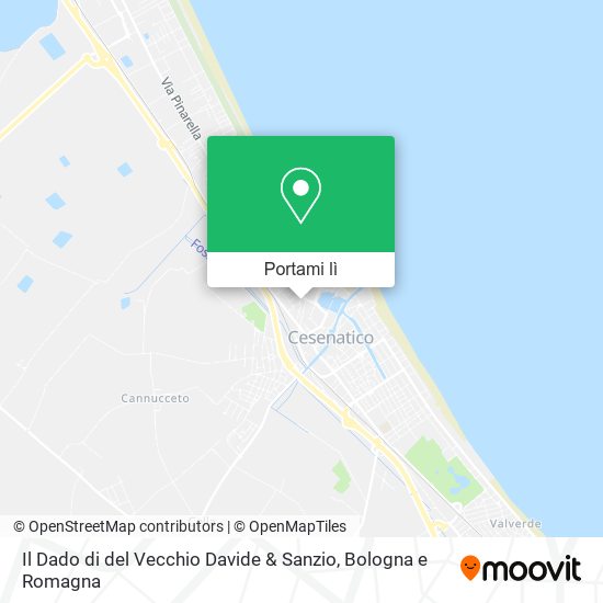 Mappa Il Dado di del Vecchio Davide & Sanzio