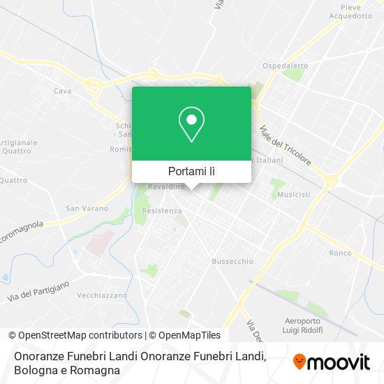Mappa Onoranze Funebri Landi Onoranze Funebri Landi