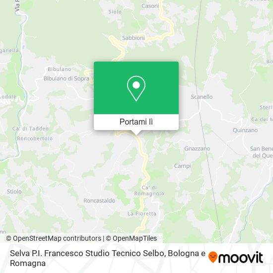Mappa Selva P.I. Francesco Studio Tecnico Selbo
