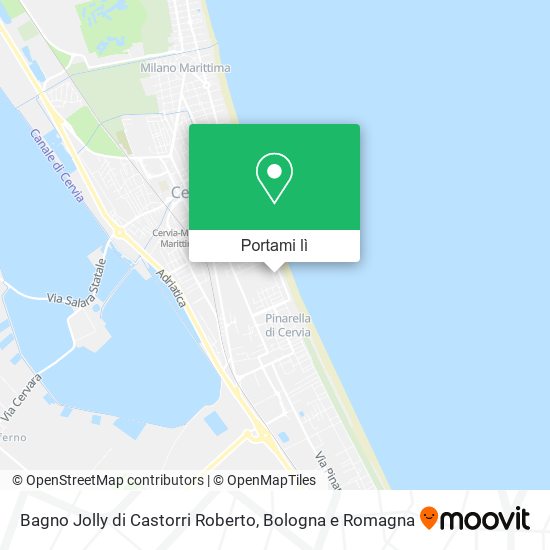 Mappa Bagno Jolly di Castorri Roberto