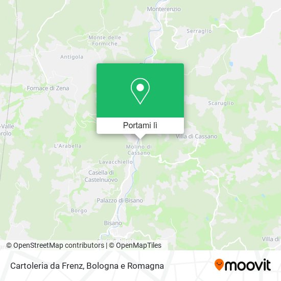 Mappa Cartoleria da Frenz