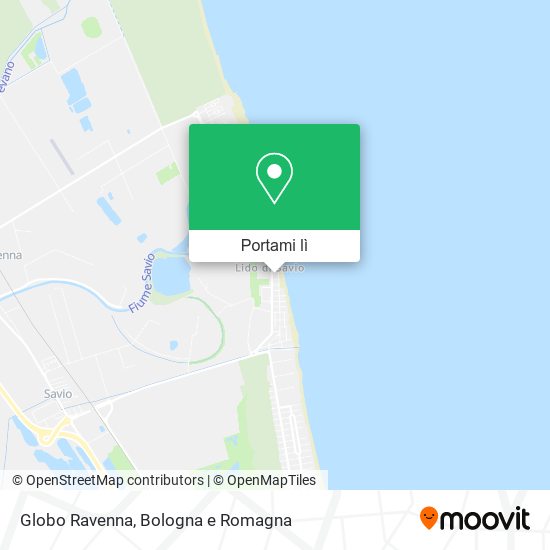 Mappa Globo Ravenna