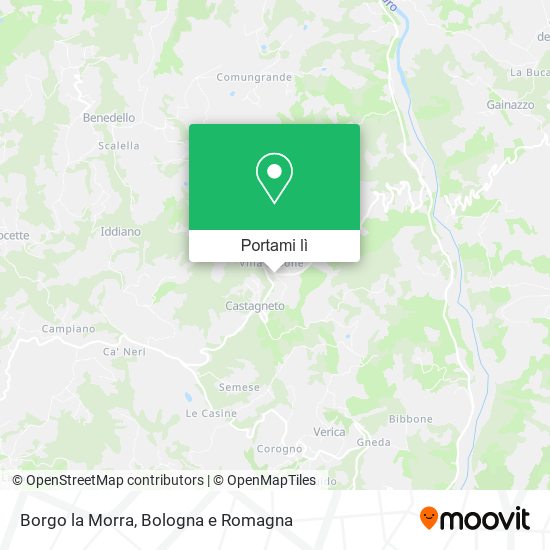 Mappa Borgo la Morra
