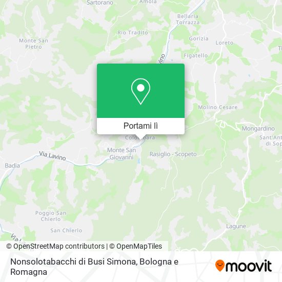 Mappa Nonsolotabacchi di Busi Simona