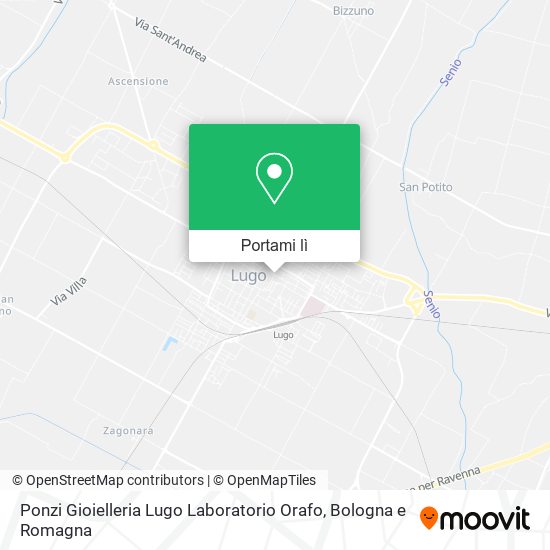 Mappa Ponzi Gioielleria Lugo Laboratorio Orafo