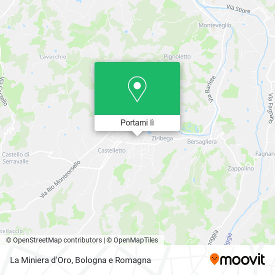 Mappa La Miniera d'Oro