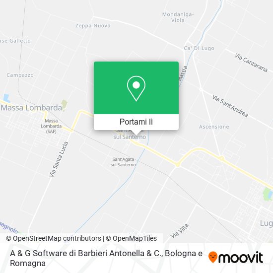 Mappa A & G Software di Barbieri Antonella & C.