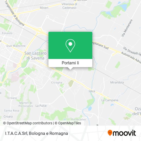 Mappa I.T.A.C.A.Srl