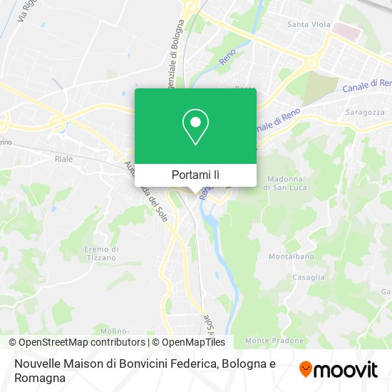 Mappa Nouvelle Maison di Bonvicini Federica