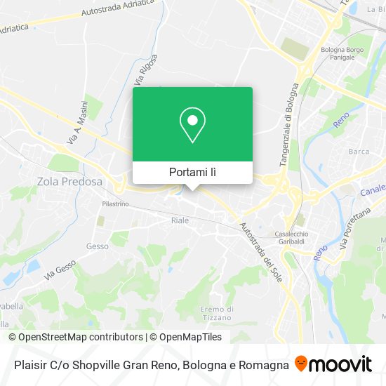 Mappa Plaisir C / o Shopville Gran Reno