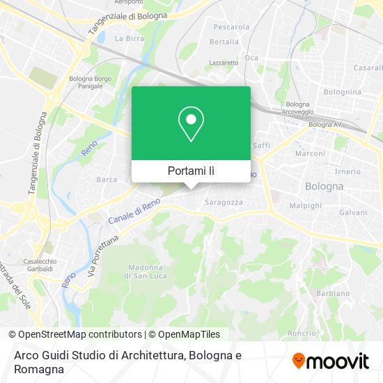 Mappa Arco Guidi Studio di Architettura