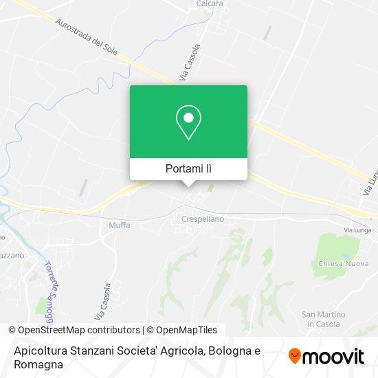 Mappa Apicoltura Stanzani Societa' Agricola