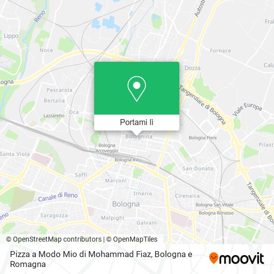 Mappa Pizza a Modo Mio di Mohammad Fiaz