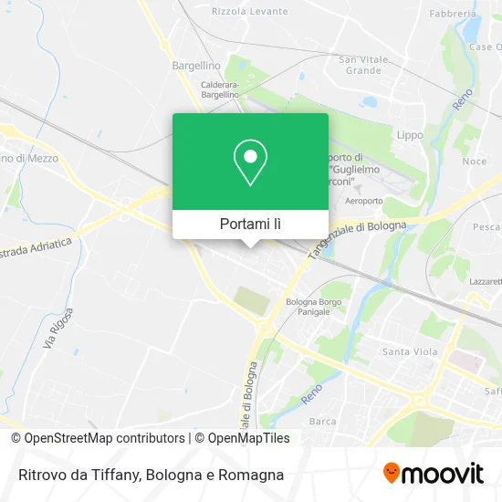 Mappa Ritrovo da Tiffany