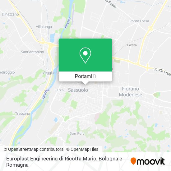 Mappa Europlast Engineering di Ricotta Mario