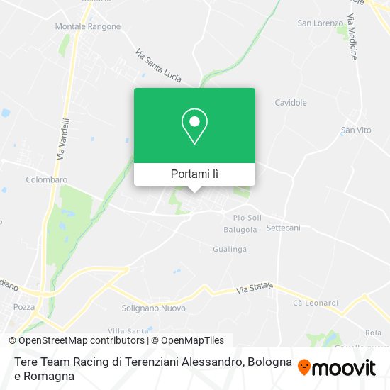 Mappa Tere Team Racing di Terenziani Alessandro