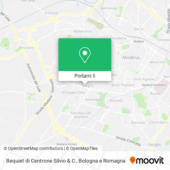 Mappa Bequiet di Centrone Silvio & C.