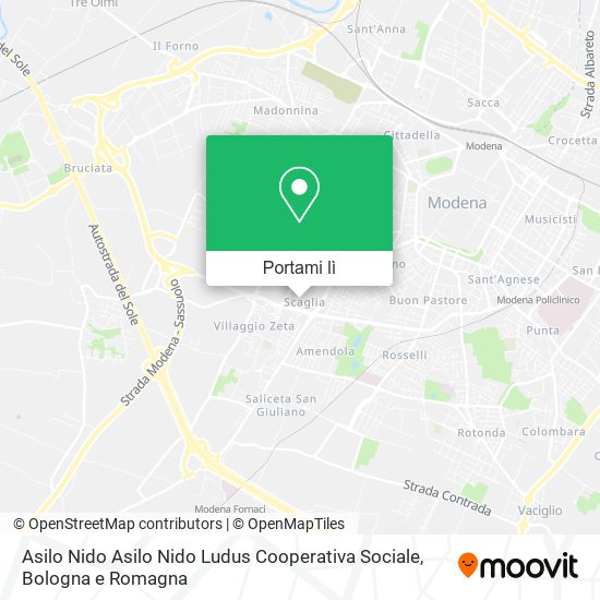 Mappa Asilo Nido Asilo Nido Ludus Cooperativa Sociale